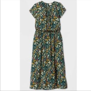 NWT A New Day - Green Floral Dress